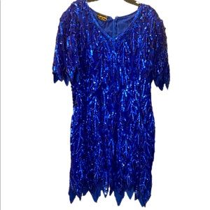 Sequined Formal Dress